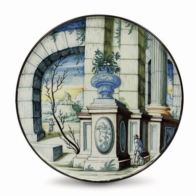 Grande Alzatapavia, Manifattura Imbres o Rampini, Ultimo Quarto del XVII - Inizi del XVIII Secolo...