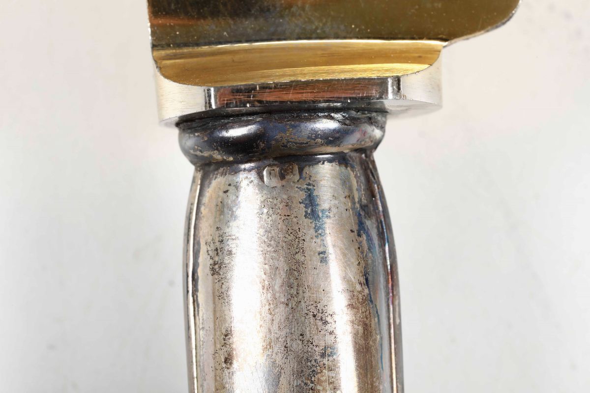 Set di Posate da Portata con Manico in Argento. Argenteria Italiana del XX Secolo
