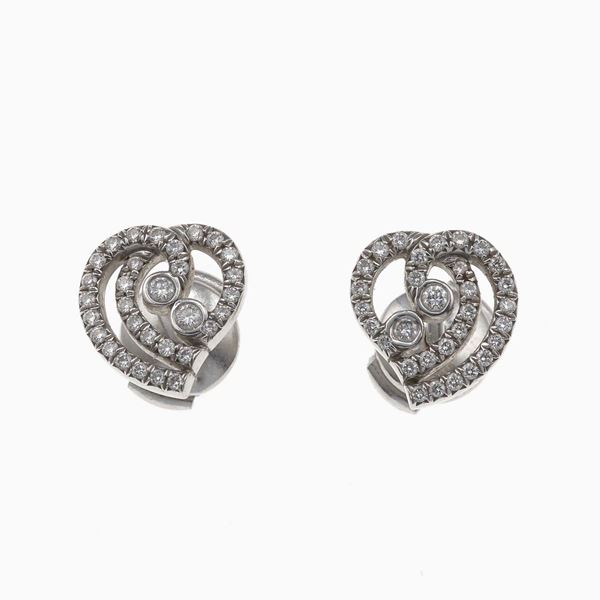 Tiffany & Co. Orecchini "cuore" con diamanti