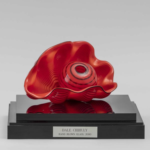 Dale Patrick Chihuly - Red Seaform, 2000
