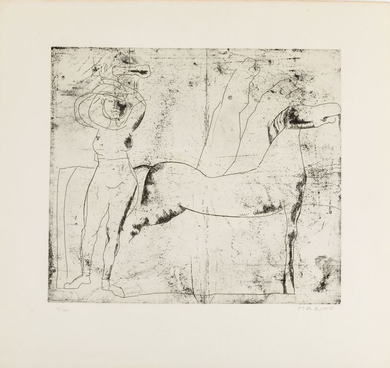 Marino Marini - Fondale