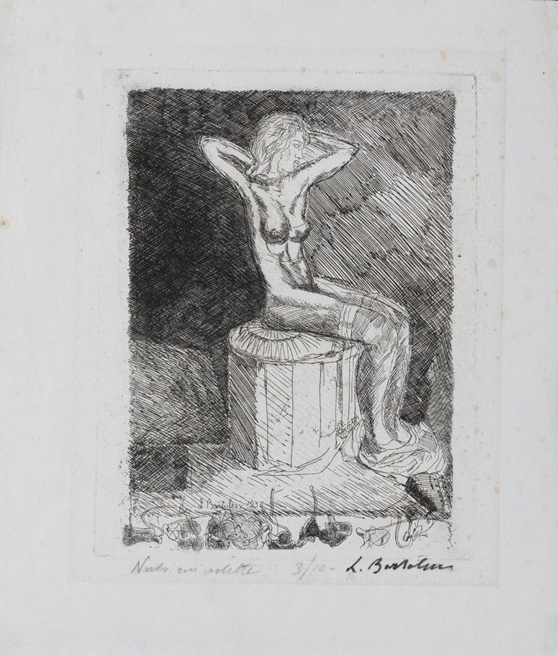 Luigi Bartolini - Nudo con Violette
