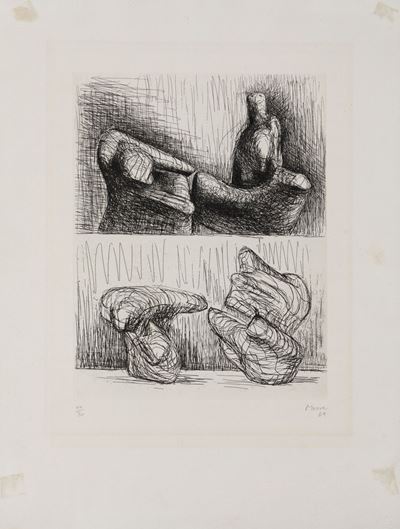 Two Pieces Reclining