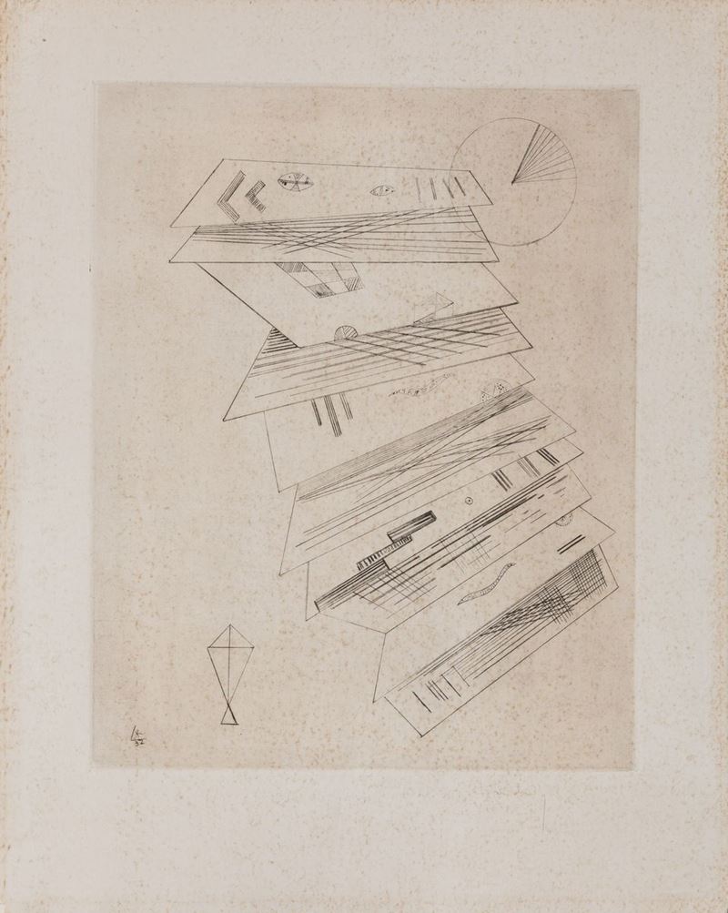 Vasilij Kandinskij - Composition 2 Pour Cahiers D’art