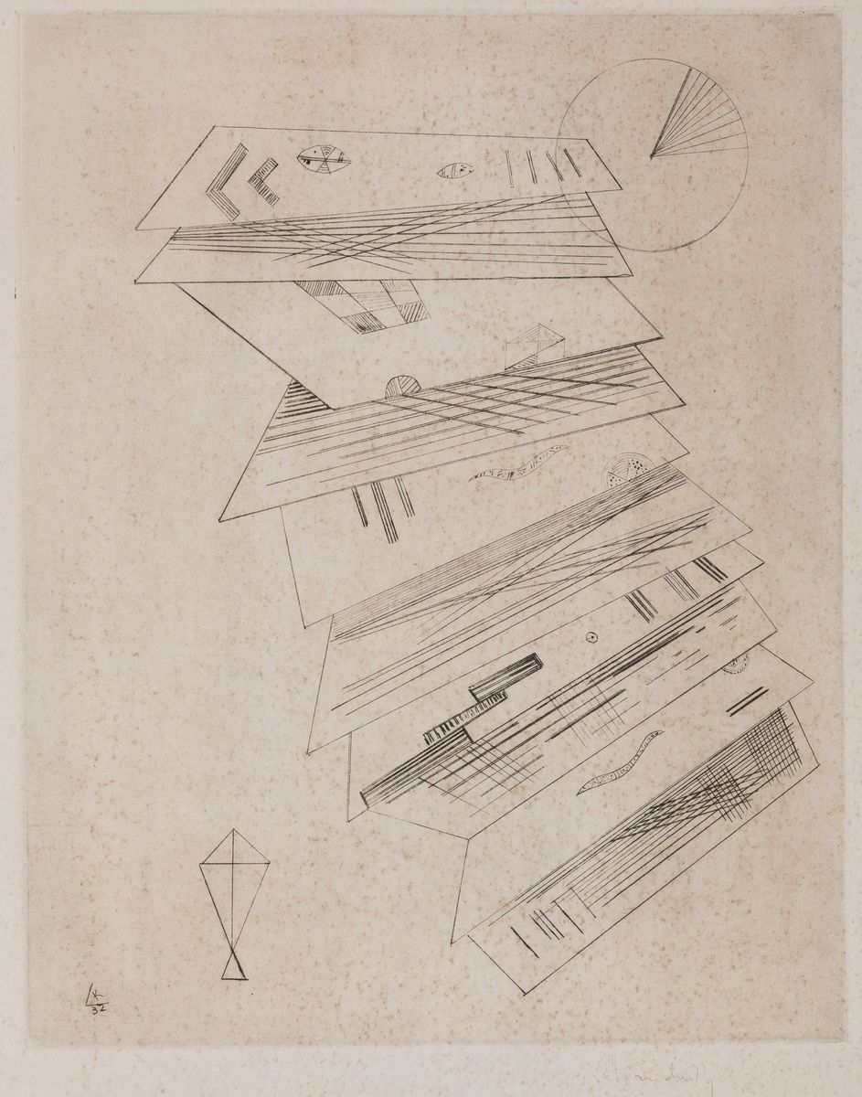Vasilij Kandinskij - Composition 2 Pour Cahiers D’art