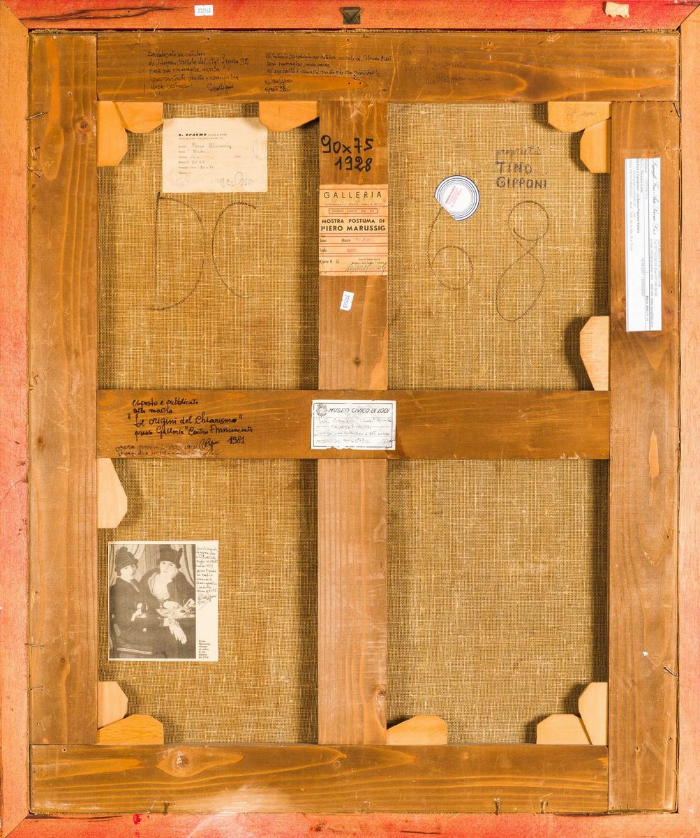 Piero Marussig - Nudo