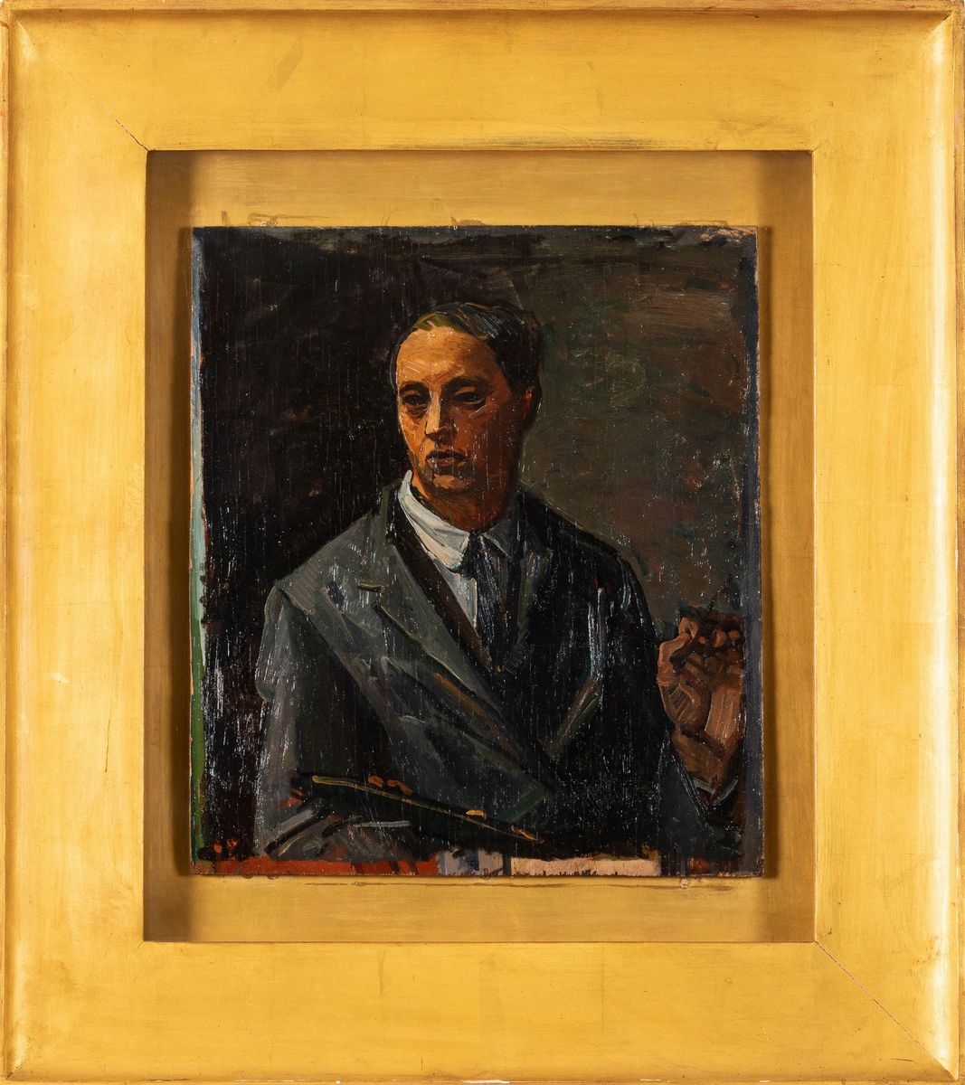 Achille Funi - Autoritratto