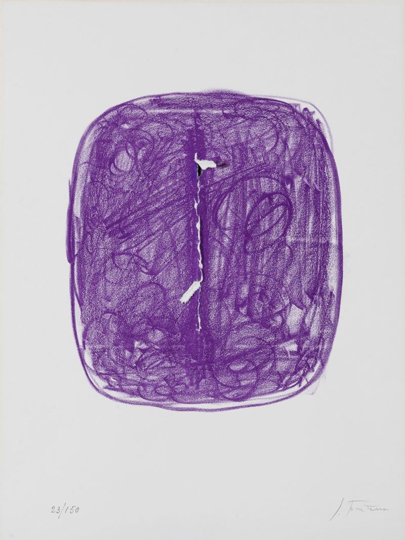 Lucio Fontana - Concetto Spaziale L-29