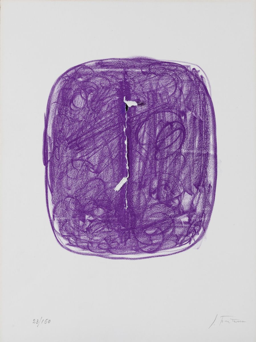 Lucio Fontana - Concetto Spaziale L-29