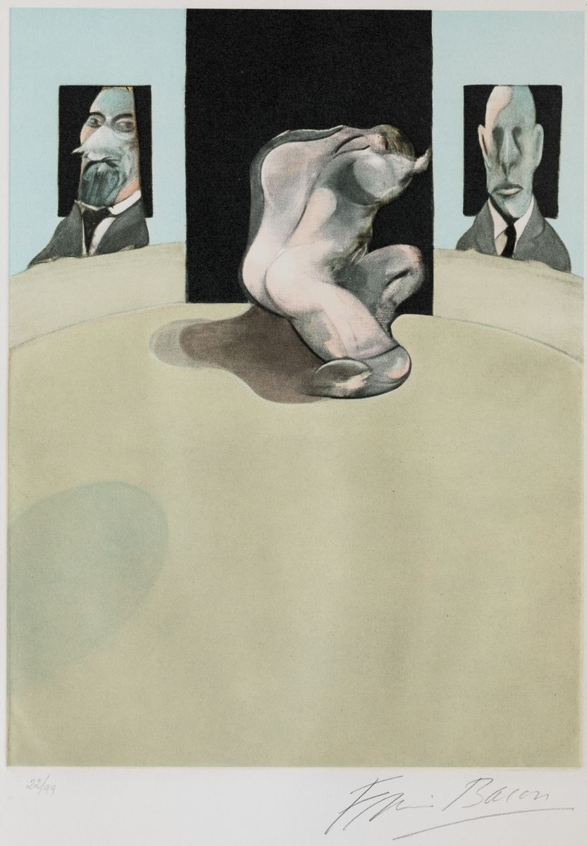 Francis Bacon - Metropolitan Triptych: Center Panel