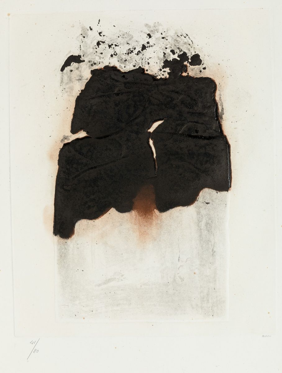 Alberto Burri - Combustione (i)