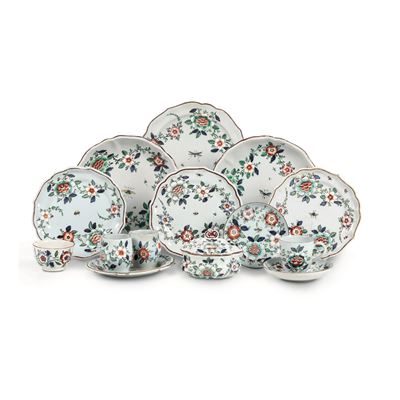 Assortimento “alla Barbottina”.milano, Manifattura di Pasquale Rubati e Felice Clerici (?), 1760–...