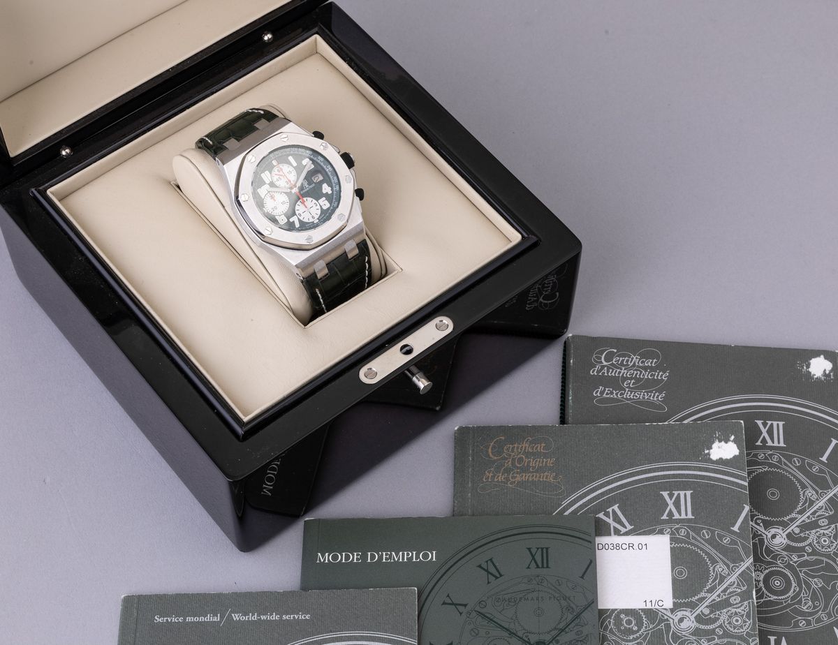Audemars Piguet - Offshore "montenapoleone" Edizione Limitata 100 Esemplari, Ref 26075st in Accia...