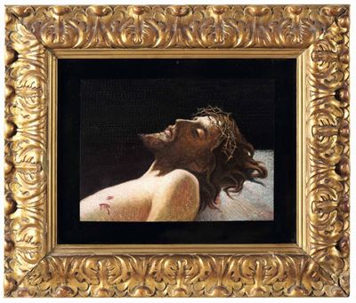Cristo Morto. Micromosaico. Roma, Botteghe Vaticane del XVIII Secolo