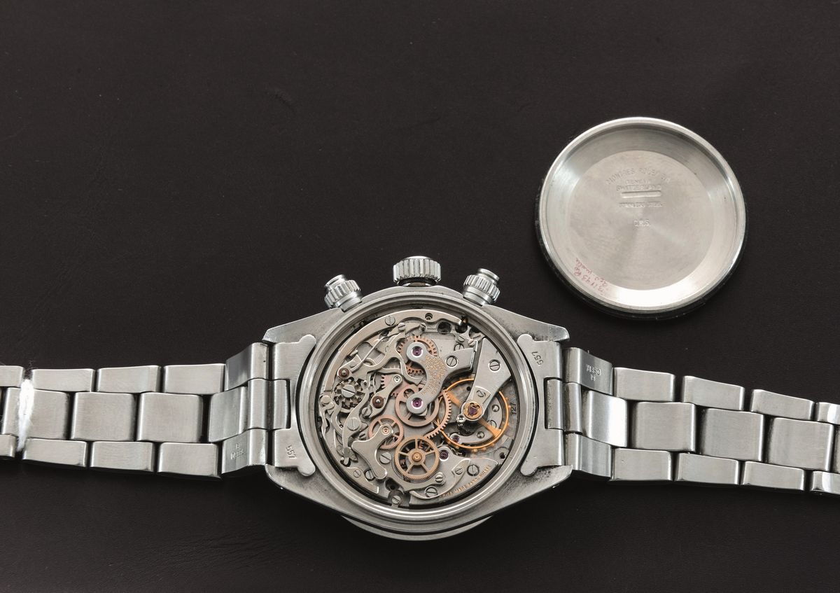 Rolex - Cosmograph Daytona Ref 6265 in Acciaio Cronografo Tre Contatori con Lunetta Tachimetrica,...