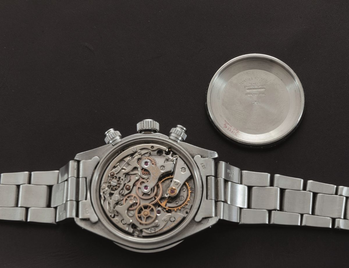 Rolex - Cosmograph Daytona Ref 6265 in Acciaio Cronografo Tre Contatori con Lunetta Tachimetrica,...