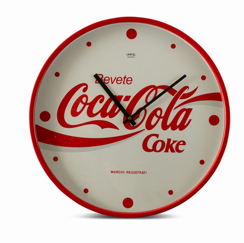 Orologio Coca-Cola  - Asta POP Culture e Manifesti d'Epoca - Cambi Casa d'Aste