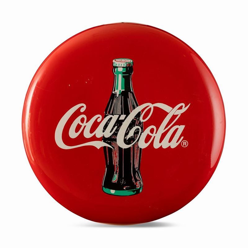 Coca-Cola enamelled button  - Auction POP Culture and Vintage Posters - Cambi Casa d'Aste