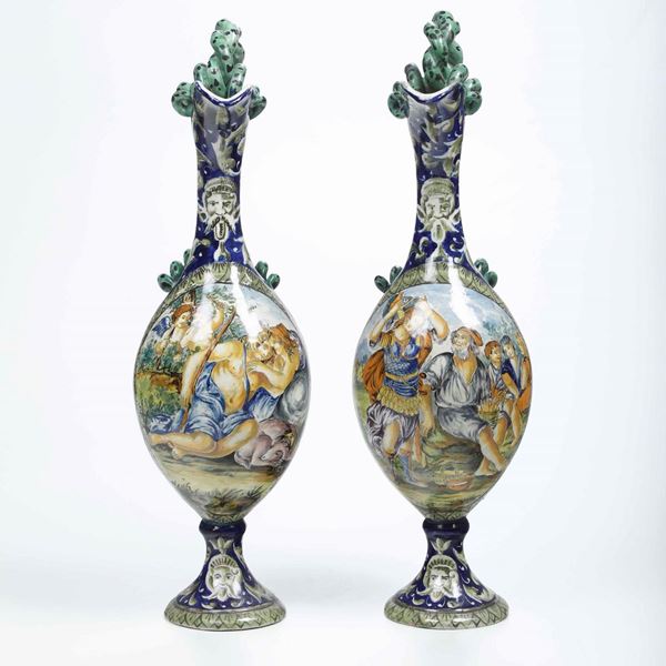 Coppia di versatoi. Italia centrale, XX secolo.