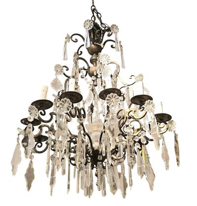 Lampadario a Dodici Fiamme. XIX-XX Secolo