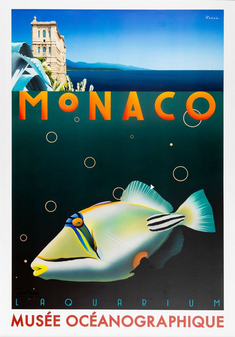 Razzia (Gerard Courbouleix, 1950)
 : Monaco Musée Océonographique  - Asta POP Culture e Manifesti d'Epoca - Cambi Casa d'Aste