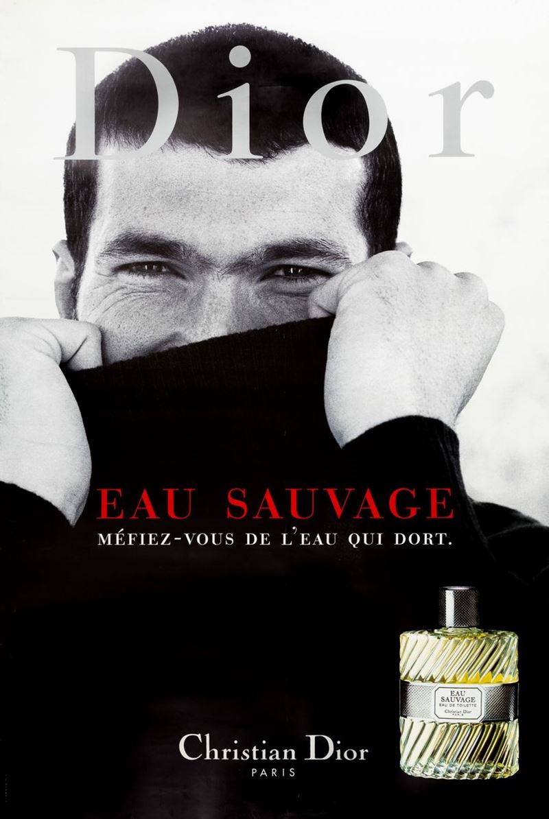 Dior - Zinedine Zidane  - Auction POP Culture and Vintage Posters - Cambi Casa d'Aste