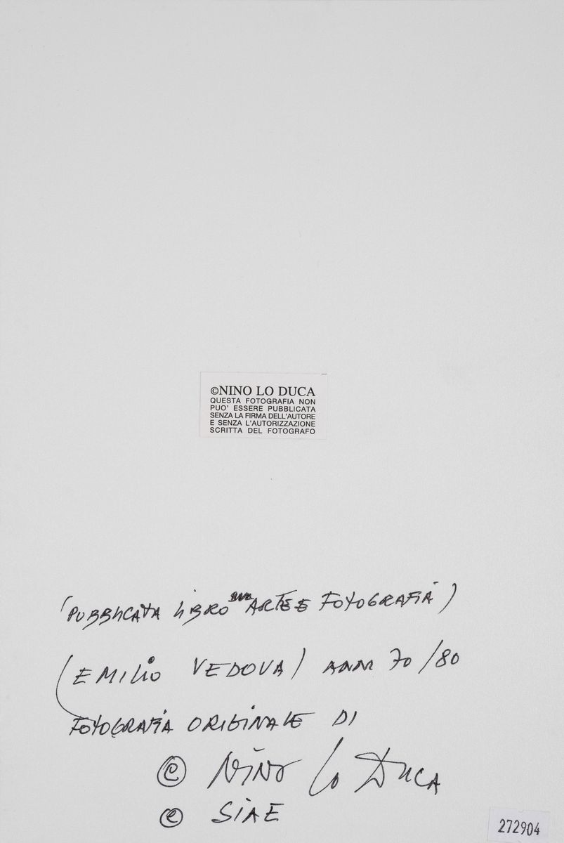 Nino lo Duca - Emilio Vedova