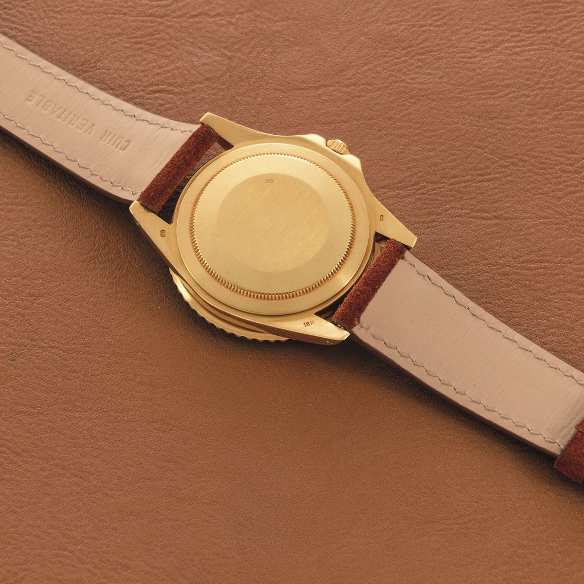 Rolex - Gmt Master Ref 1675 "occhio di Tigre" in Oro Giallo 18k, Quadrante Nipple Marrone, Ghiera...