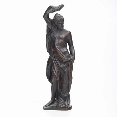 Giove. Bronzo Fuso e Patinato. Fonditore Neoclassico del XIX Secolo