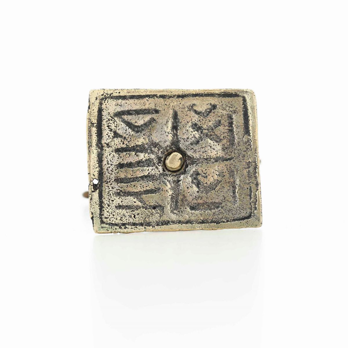 Crocefisso a Pendente. San Pietroburgo 1867, Orafo Pb (non Identificato)