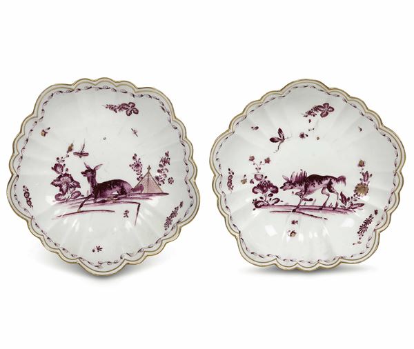 Pair of Meissen bowls, circa 1740