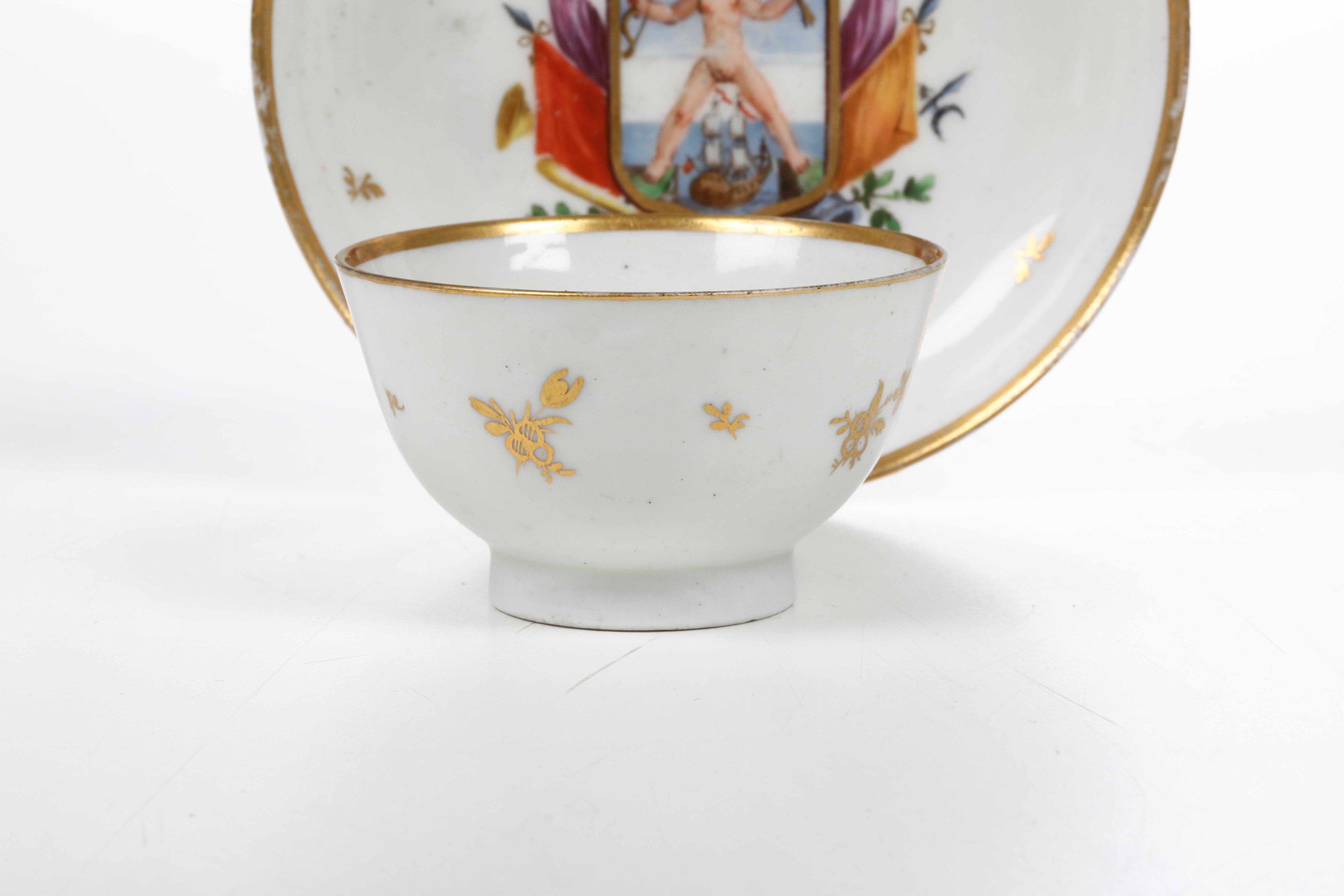 Tazza con Piattinonove, Manifattura Antonibon, Gestione Parolin, 1790-1800