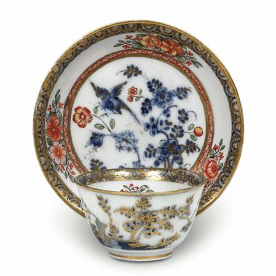 Tazza con Pittinomeissen, 1740-1750decorazione: Bottega di F.j. Ferner, 1750 Circa