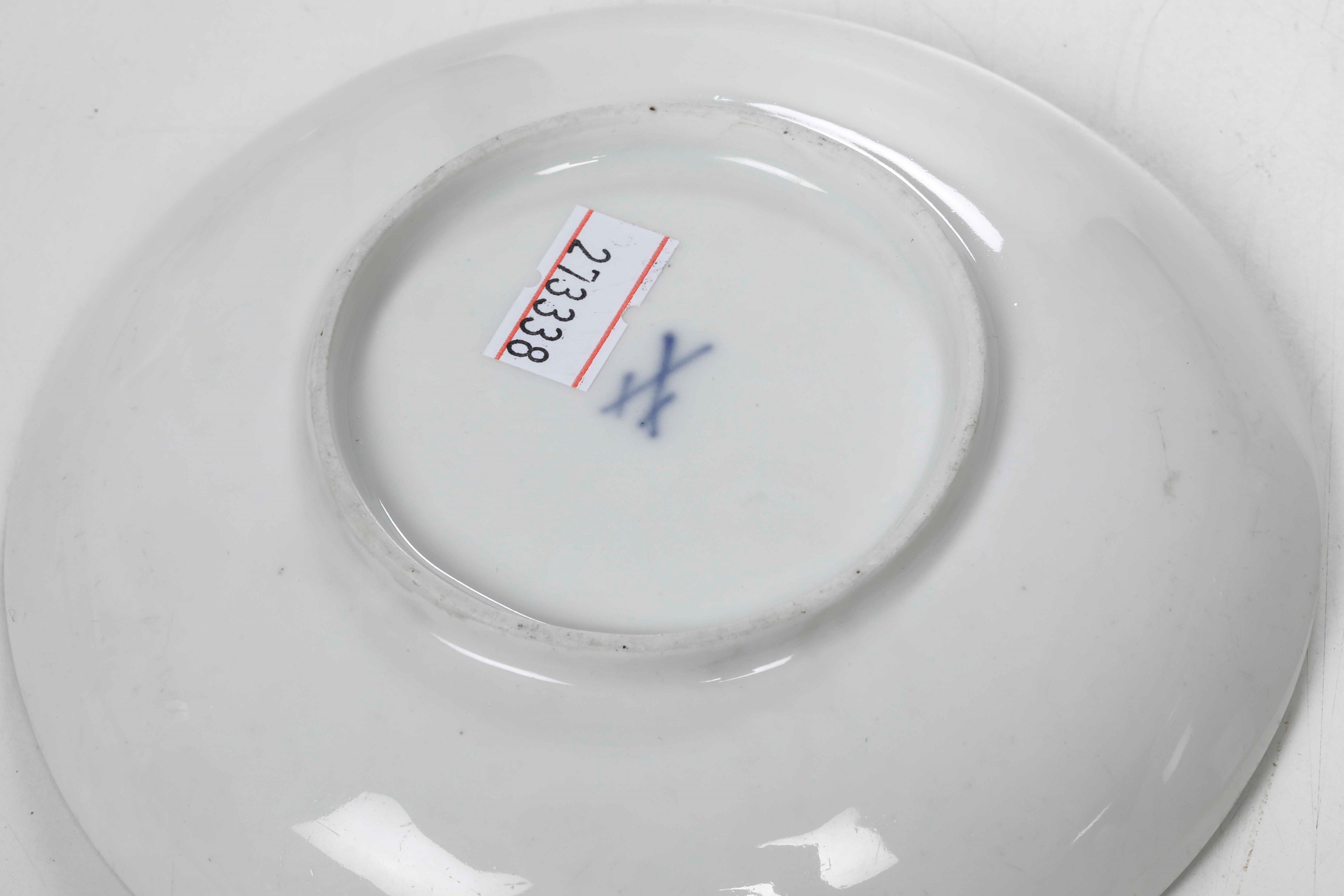 Tazza con Piattinogermania, Turingia, Manifattura di Wallendorf, 1763-1780 Circa