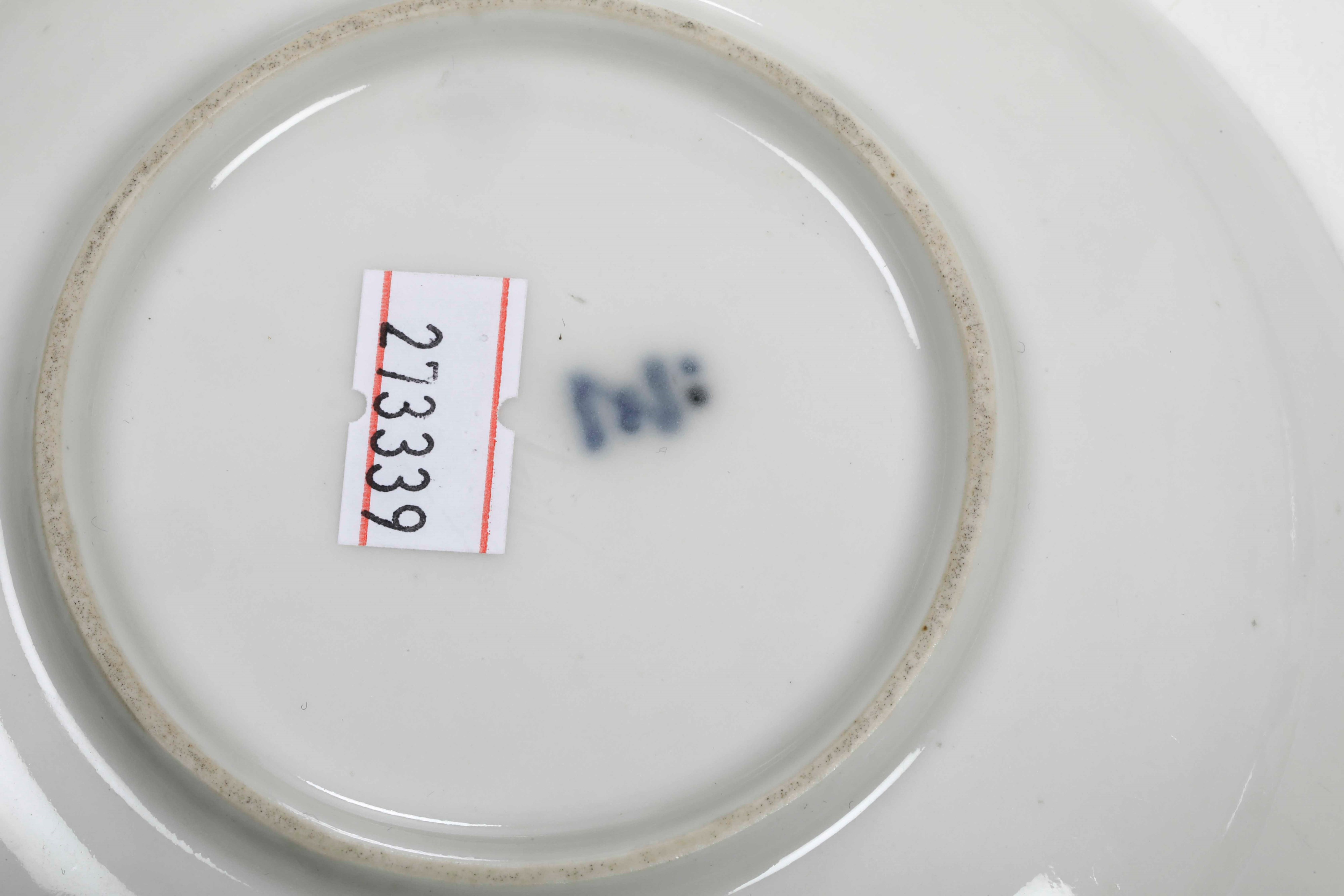 Tazza con Piattino.zurigo, 1775 Circa.