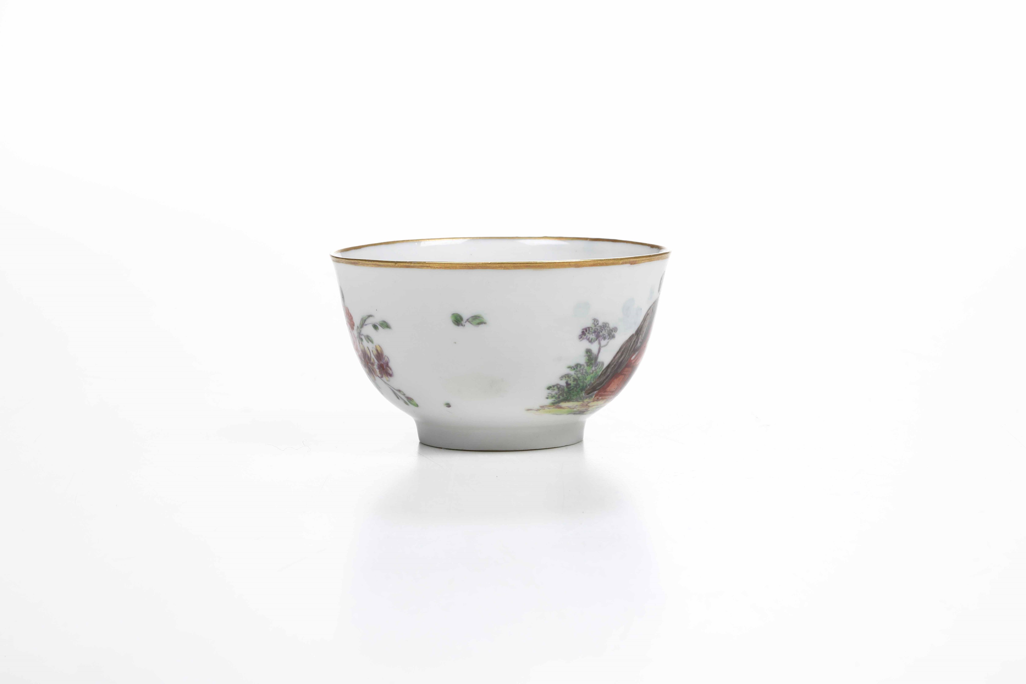 Rara Tazza con Pantalonevenezia, Manifattura Cozzi, 1770 Circa