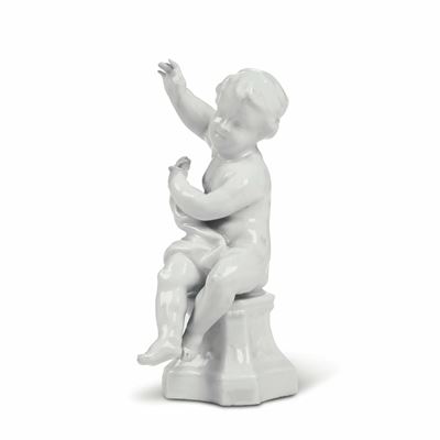 Figurina di Putto.vienna, Manifattura Imperiale, 1750 Circa.