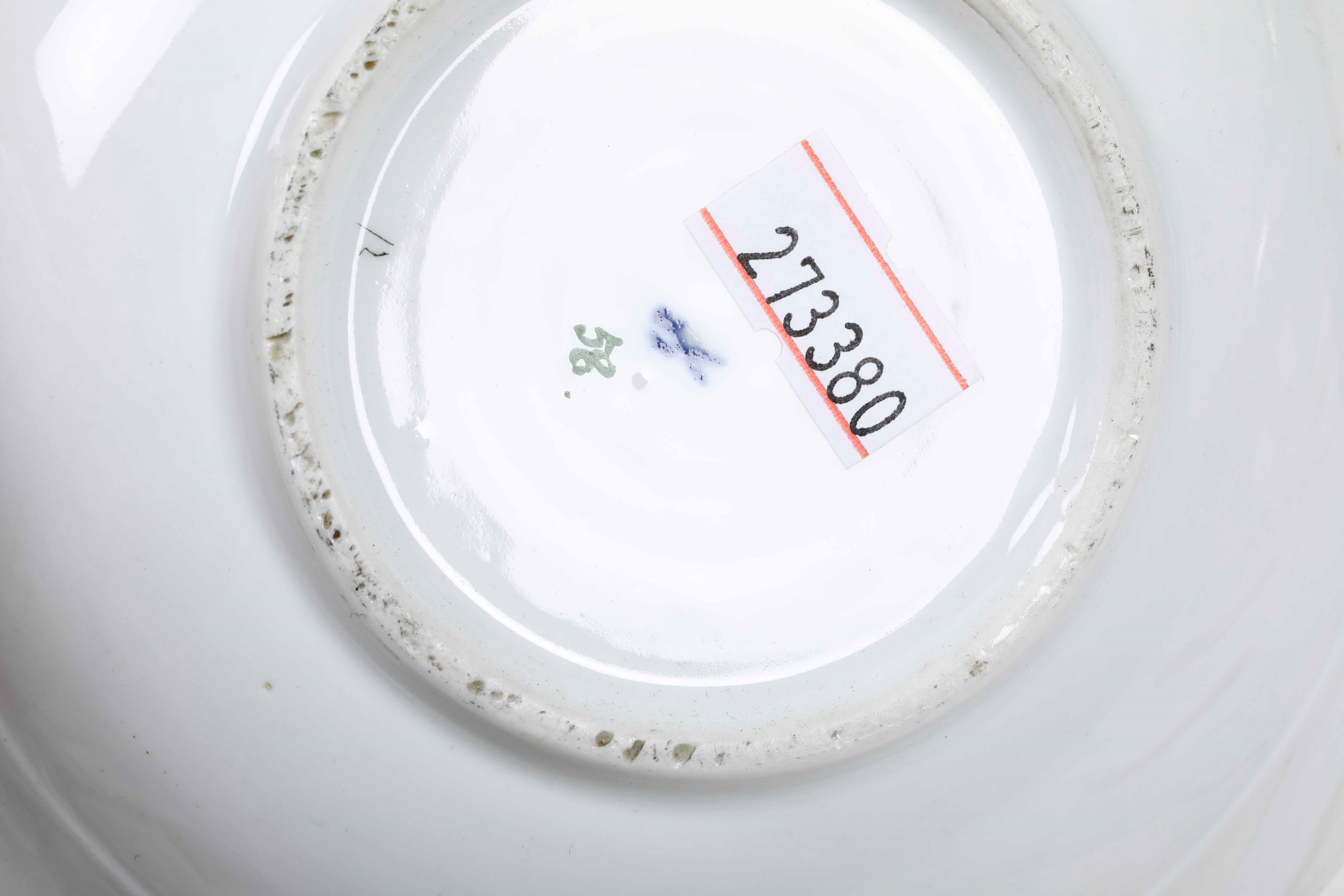 Quattro Tazze con Piattino.meissen, XIX Secolo.