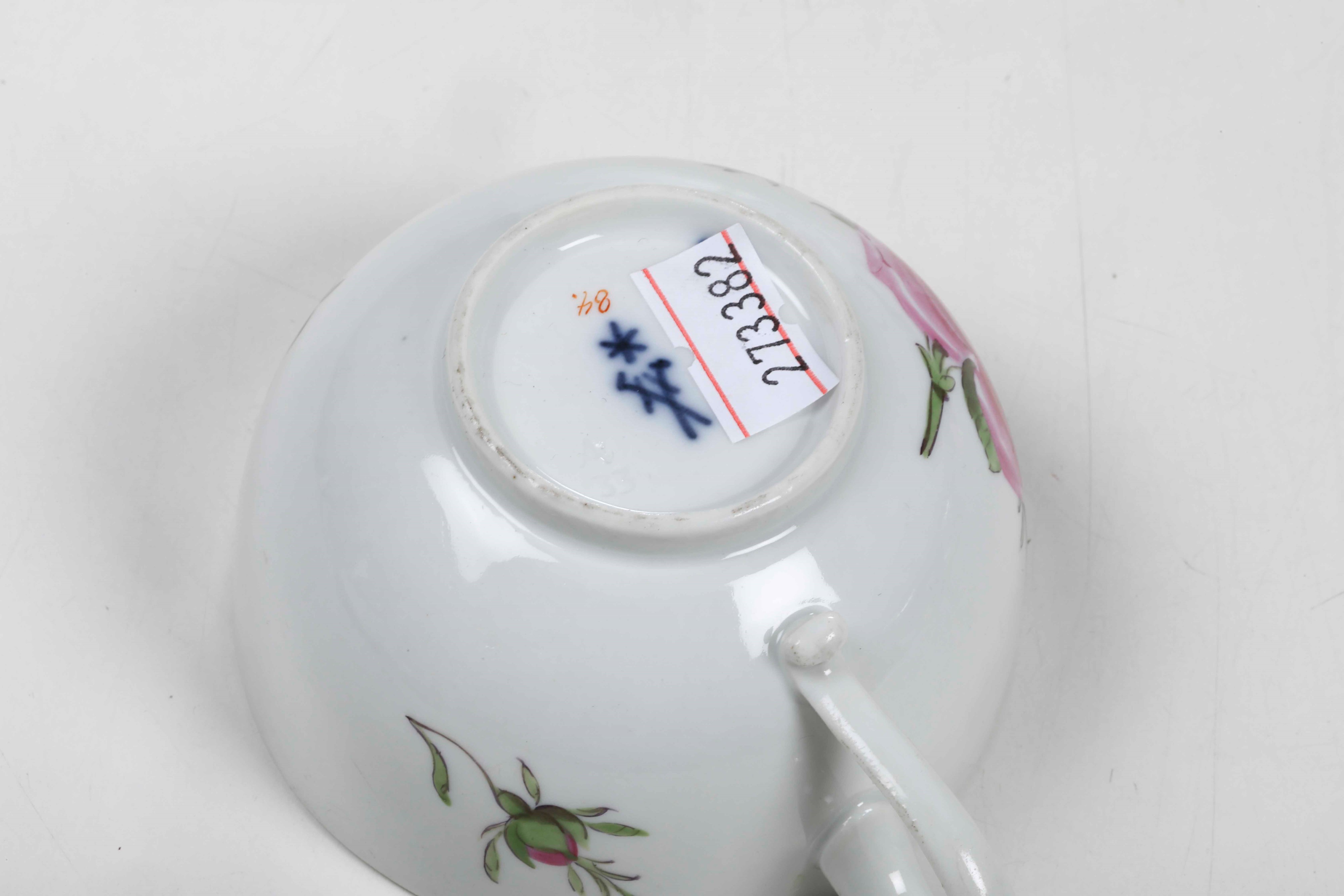Tazza con Piattinomeissen, Periodo Marcolini, 1774-1814