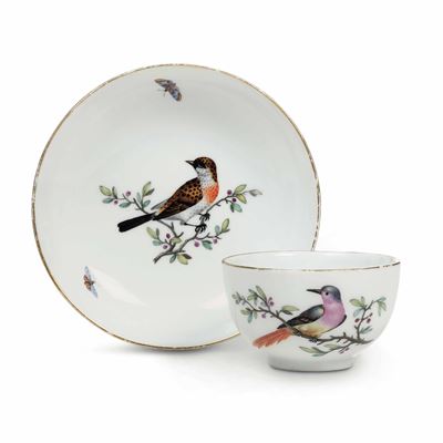 Tazza con Piattinoberlino, Regia Manifattura di Porcellane, 1780 Circa