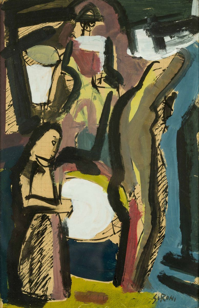 Mario Sironi - Composizione con Figure