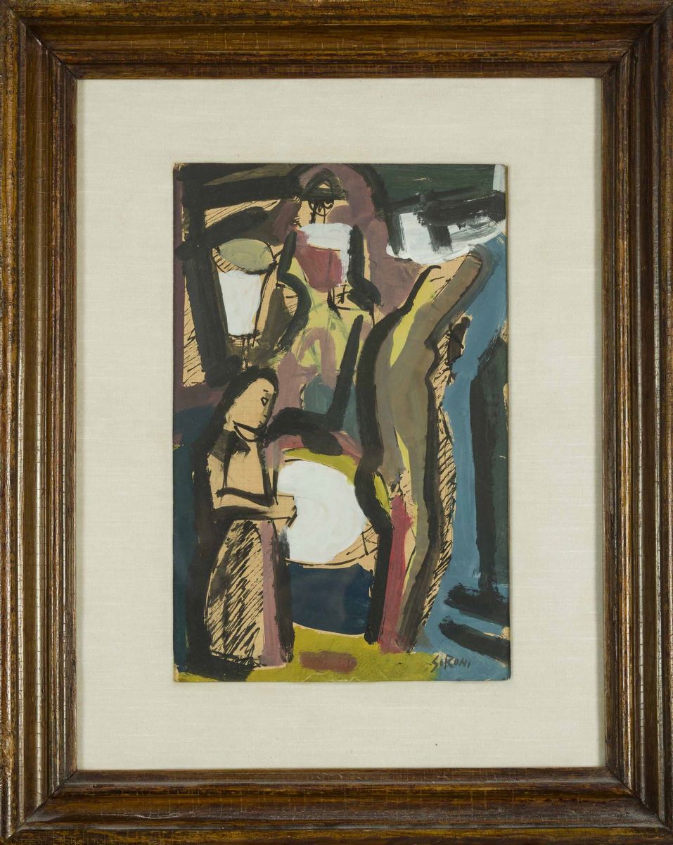 Mario Sironi - Composizione con Figure