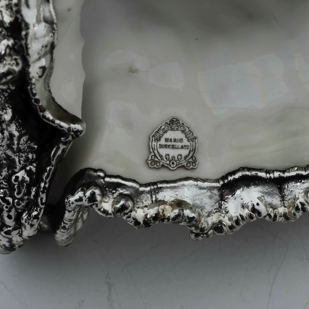 Conchiglia Rivestita in Argento. Argenteria Artistica del XX-XXI Secolo