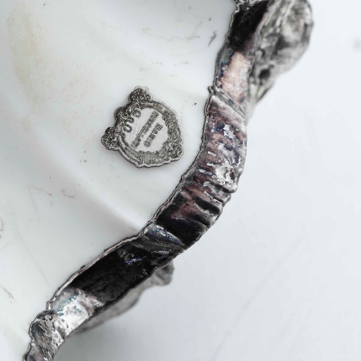 Due Conchiglie Rivestite in Argento. Argenteria Artistica del XX-XXI Secolo