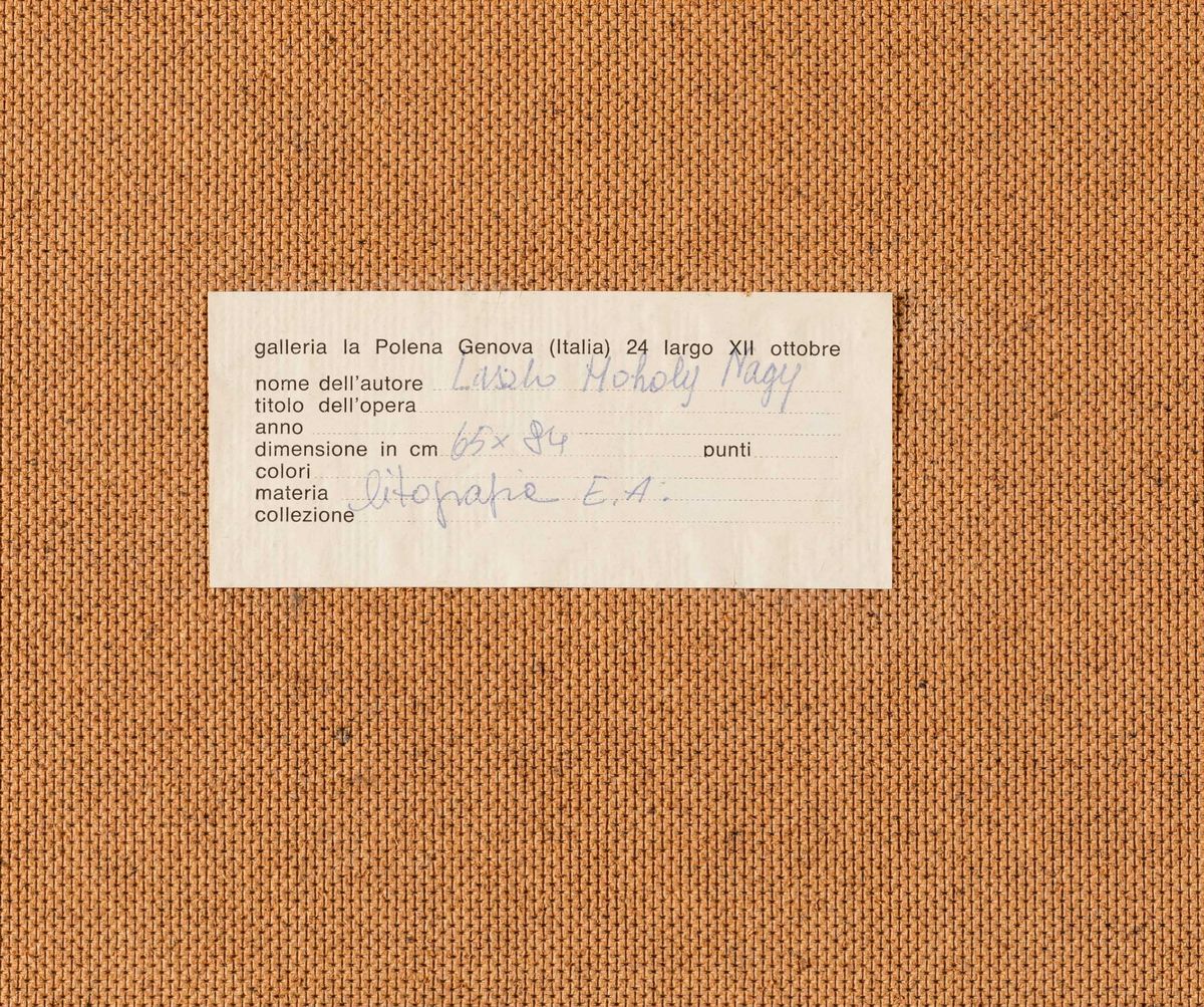 Làszlò Moholy-nagy - Construction