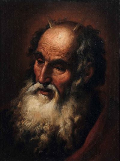 Scuola Napoletana del XVII Secolo Mosè