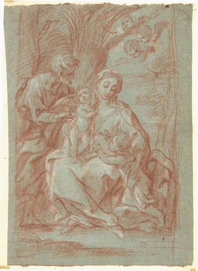 Sacra Famiglia con San Giovannino