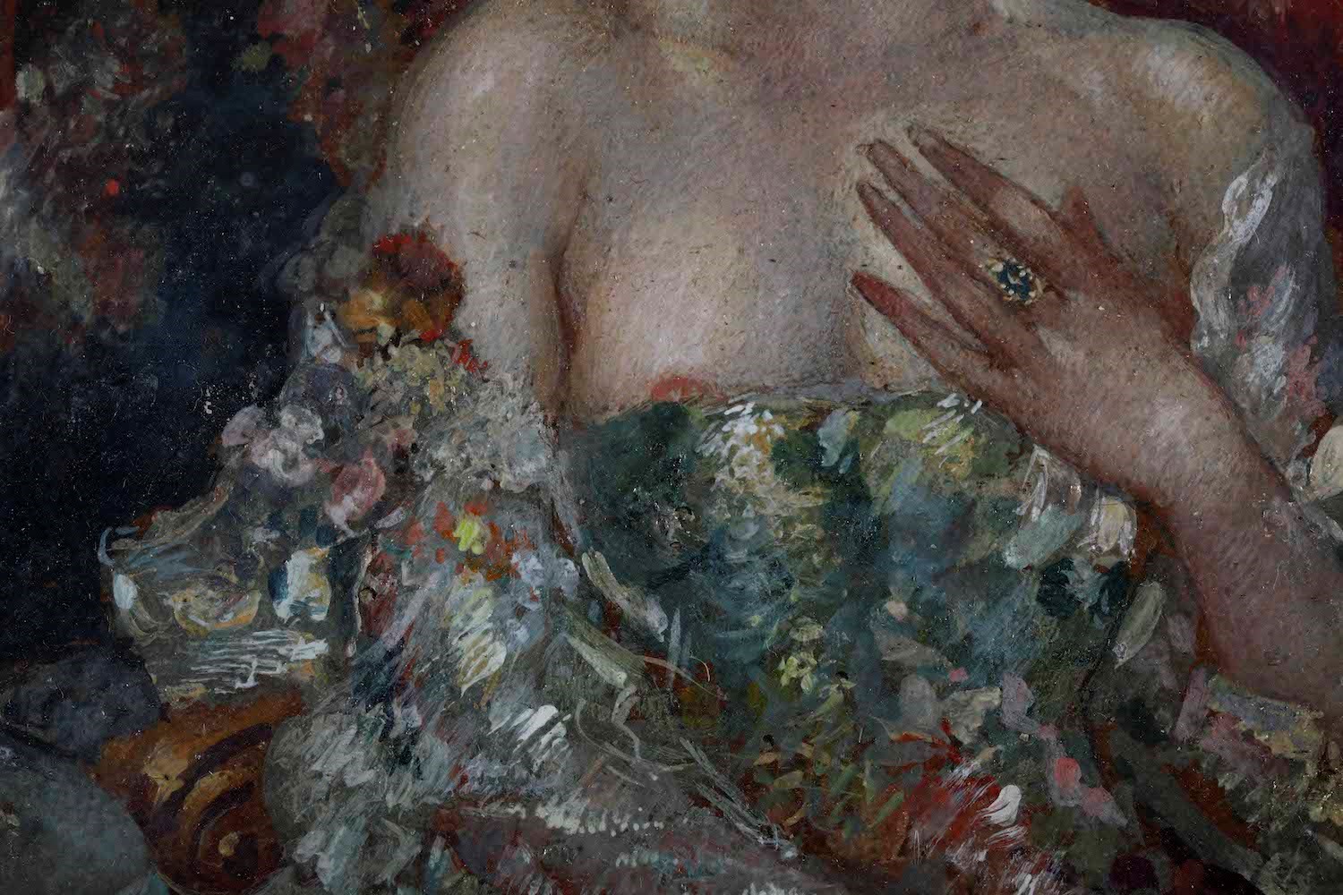 A Firma Pablo Salinas il Dono (figure al Tavolo)