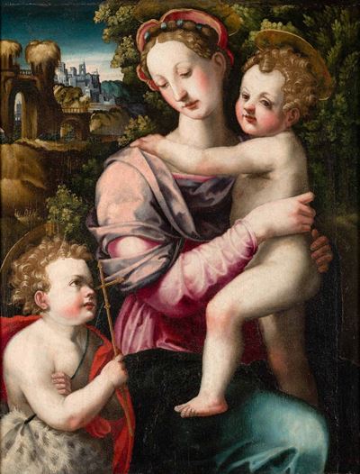 Madonna con Bambino e San Giovannino