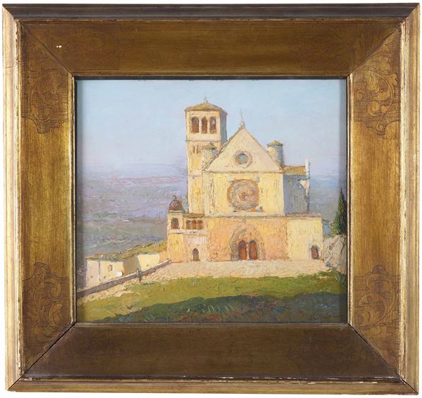 Artista del XIX secolo Basilica di Assisi